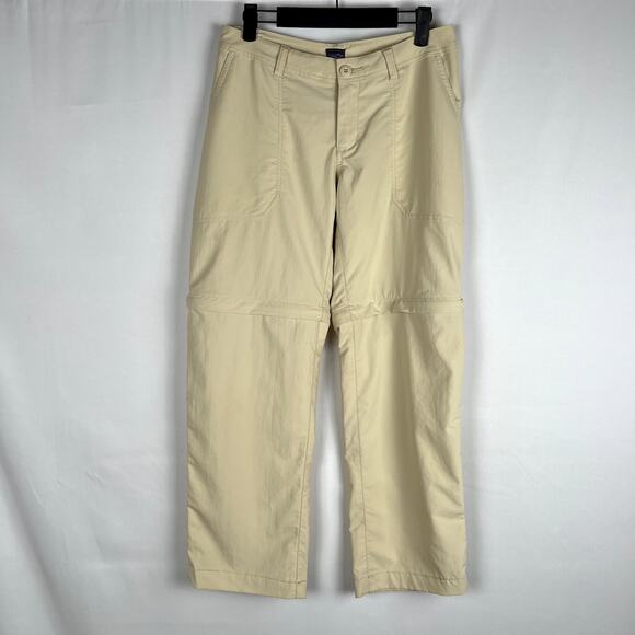 Patagonia Pants - Patagonia Women sz 4 Convertible Nylon Cargo Pant/Shorts Fishing Hiking Outdoor